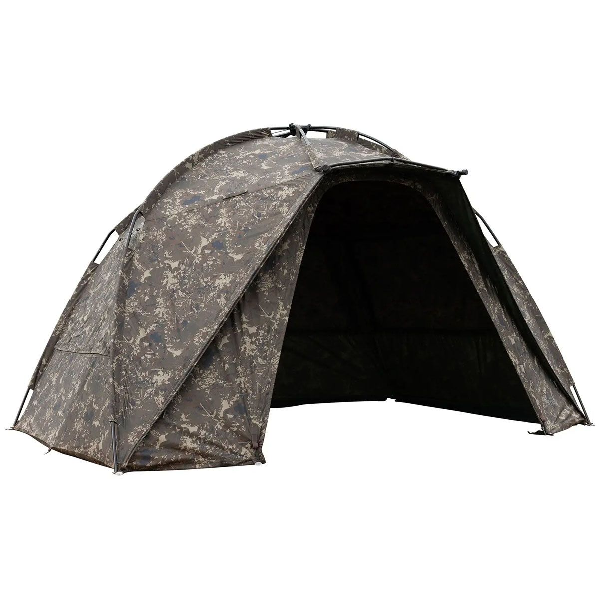 Resiste el clima, maximiza el espacio y mantente protegido en todo momento: el Nash Refugio Bivvy Titan Hide Camo Pro XL está preparado para todo.