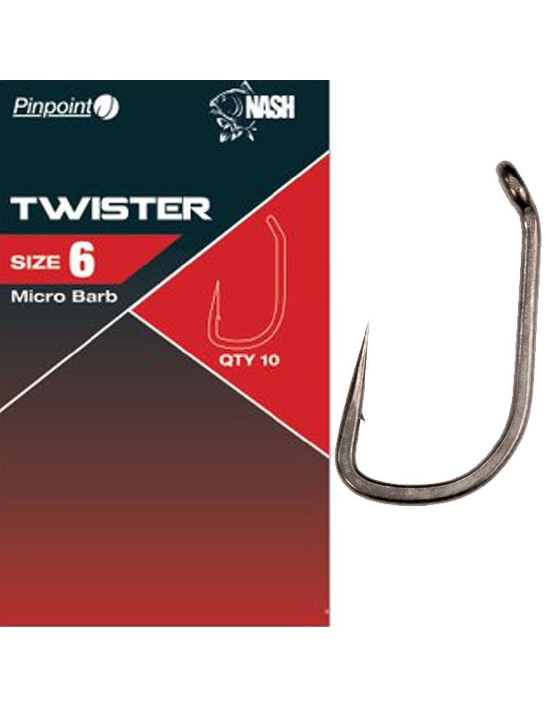 Nash Anzuelos Twister Micro Barbed Nº2 - Imagen 5