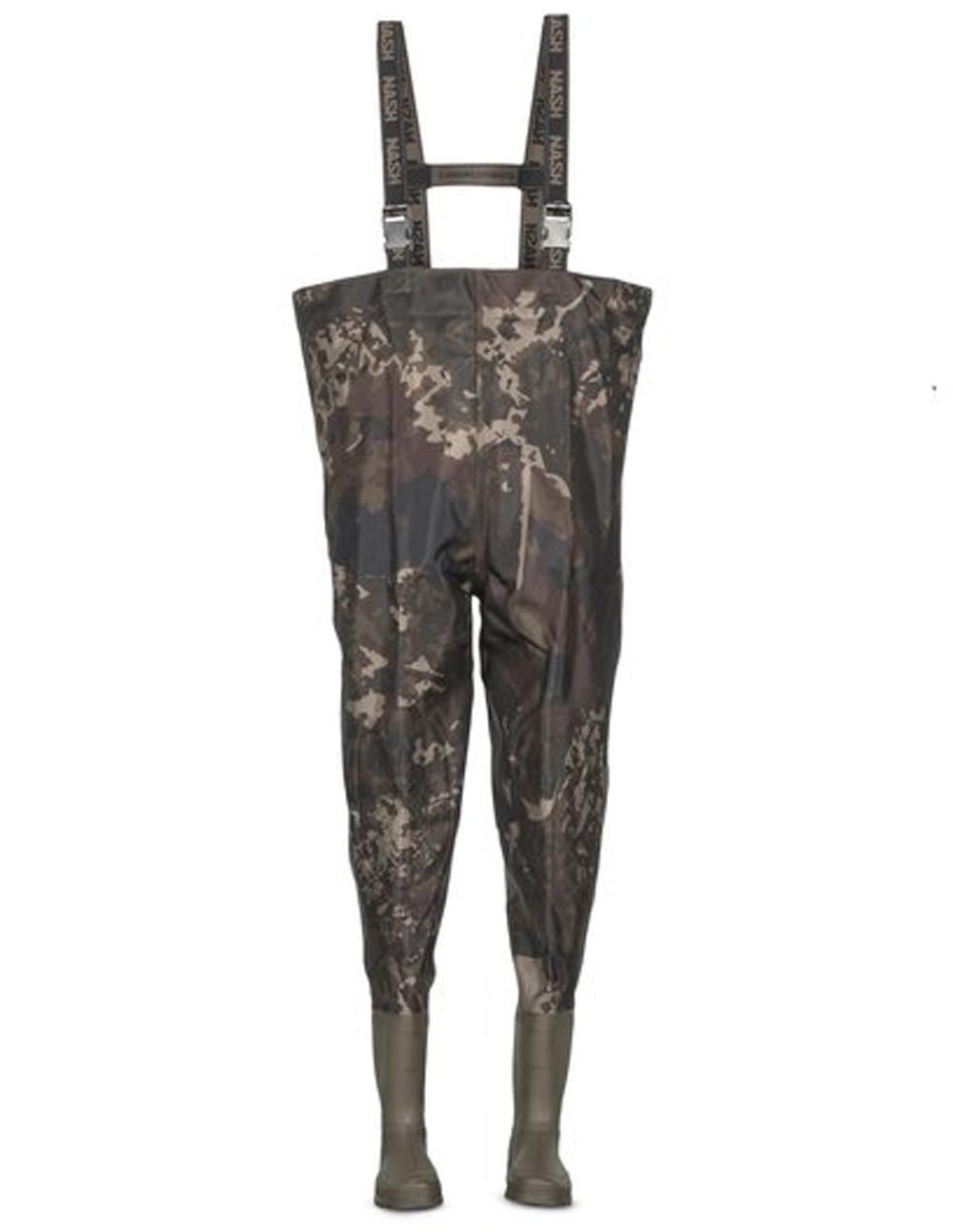 Nash Zero Tolerance HD Vadeador XL Camo- 39 Su diseño espacioso te permite llevar varias capas de ropa debajo sin sentirte apretado.