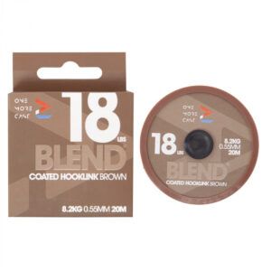El One More Cast Blend Coated Hooklink Brown 18lb es la opción definitiva para pescadores exigentes que buscan precisión, resistencia y facilidad de uso