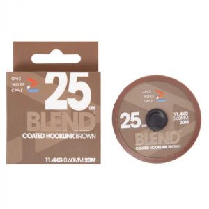 El One More Cast Blend Coated Hooklink Brown 25lb es la opción definitiva para pescadores exigentes que buscan precisión, resistencia y facilidad de uso
