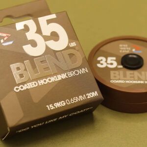 El One More Cast Blend Coated Hooklink Brown 35lb es la opción definitiva para pescadores exigentes que buscan precisión, resistencia y facilidad de uso
