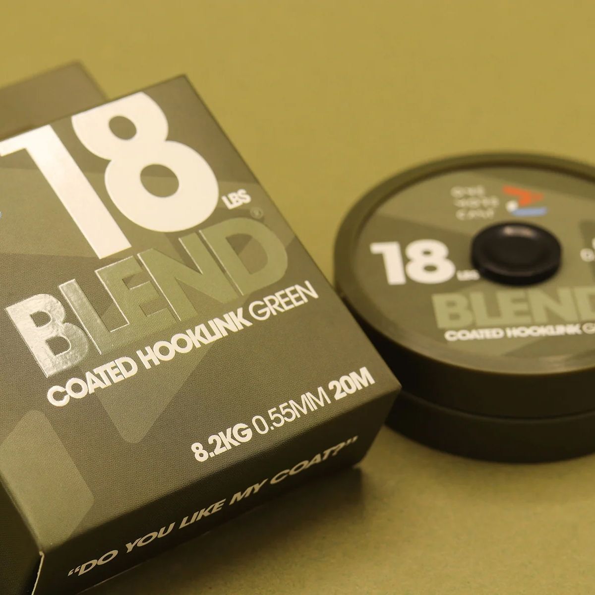 One More Cast Blend Coated Hooklink Green 18lb 20m - Imagen 3