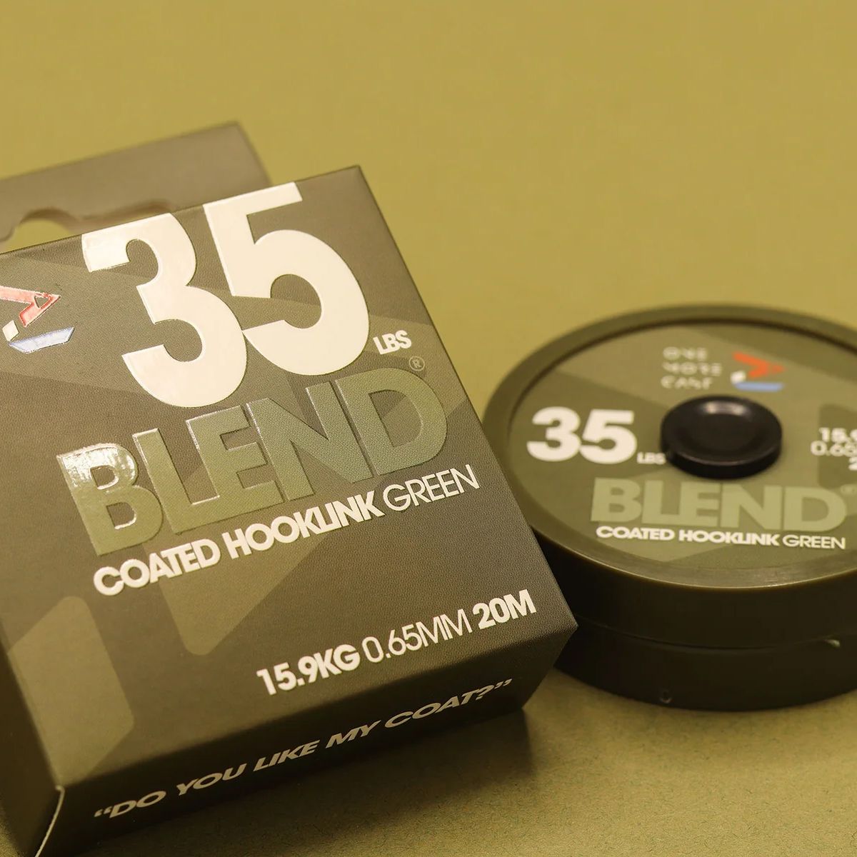 One More Cast Blend Coated Hooklink Green 18lb 20m - Imagen 4