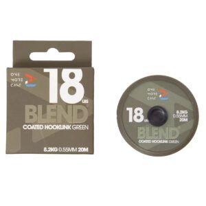 El One More Cast Blend Coated Hooklink Green 18lb es la opción definitiva para pescadores exigentes que buscan precisión, resistencia y facilidad de uso