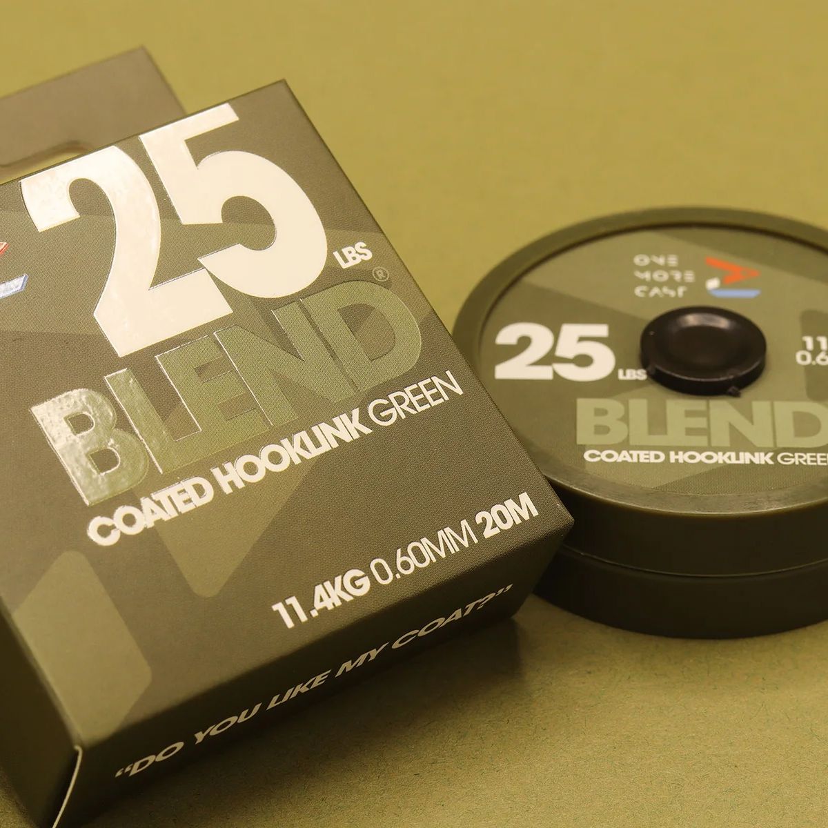 One More Cast Blend Coated Hooklink Green 18lb 20m - Imagen 5