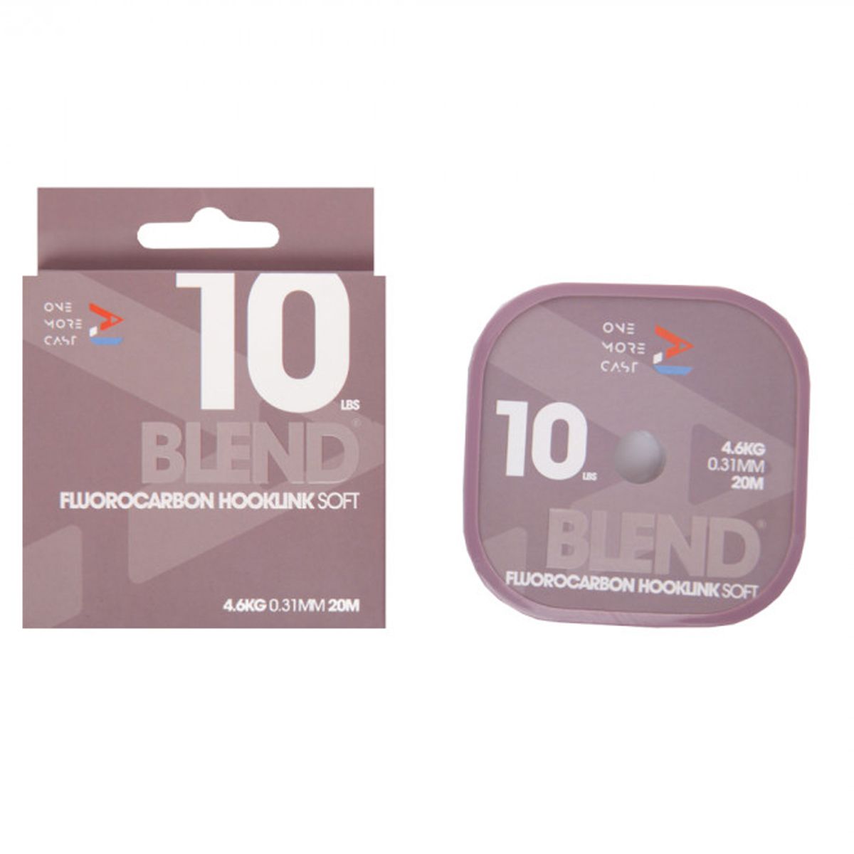 El One More Cast Blend Fluorocarbon Hooklink Soft 10lb es la elección definitiva para pescadores que buscan una combinación perfecta de invisibilidad