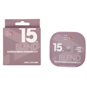 El One More Cast Blend Fluorocarbon Hooklink Soft 15lb es la elección definitiva para pescadores que buscan una combinación perfecta de invisibilidad