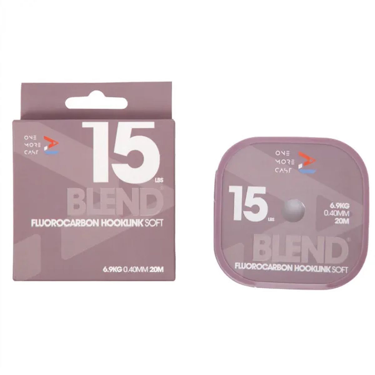 El One More Cast Blend Fluorocarbon Hooklink Soft 15lb es la elección definitiva para pescadores que buscan una combinación perfecta de invisibilidad