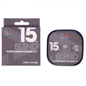 El One More Cast Blend Fluorocarbon Hooklink Stiff 15lb está diseñado para pescadores exigentes que necesitan control total sobre su montaje.