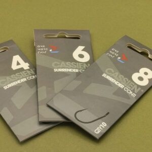 Los One More Cast Cassien Surrender Boilie Hooks Nº8 robusto, fiable y versátil para los escenarios de pesca más exigentes de Europa y del resto del mundo.