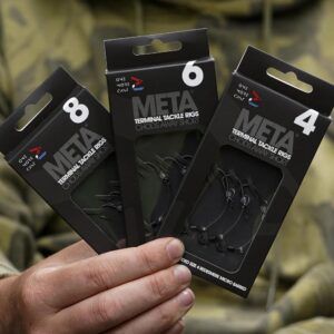 One More Cast Chods Away Short Size 6 Diseñados para poder deslizarlo fácilmente en un Helicóptero Rig o en un Chod Rig Lead System.