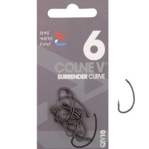 El One More Cast Colne V Curve Hooks Nº6 ha sido diseñado con un objetivo claro: ofrecer al pescador un anzuelo versátil, agresivo y de máxima eficacia