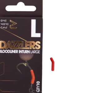 Con el One More Cast Dazzlers Bloodliners Inturn Large no solo mejoras el aspecto de tus montajes, también aumentas su rendimiento técnico.