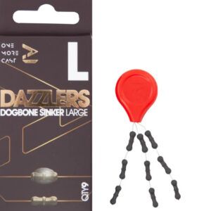 El One More Cast Dazzlers Dog Bone Sinkers Large forma parte de la reconocida gama Dazzlers, una colección diseñada para aportar precisión