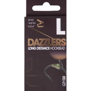 One More Cast Dazzlers Long Distance Hookbead Large diseño innovador, precisión en los acabados y resistencia sobresaliente.