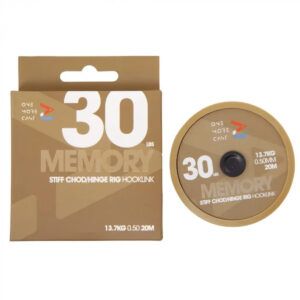 El One More Cast Memory Stiff Chod Hinge Rig Hooklink 30lb es la herramienta definitiva para pescadores que exigen versatilidad, resistencia y precisión.