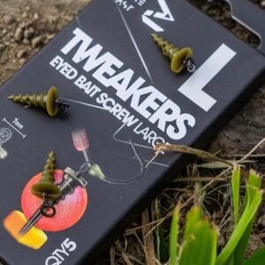 El One More Cast Tweakers Eyed Bait Screw ha sido diseñado para superar las limitaciones de los tornillos de cebo tradicionales.