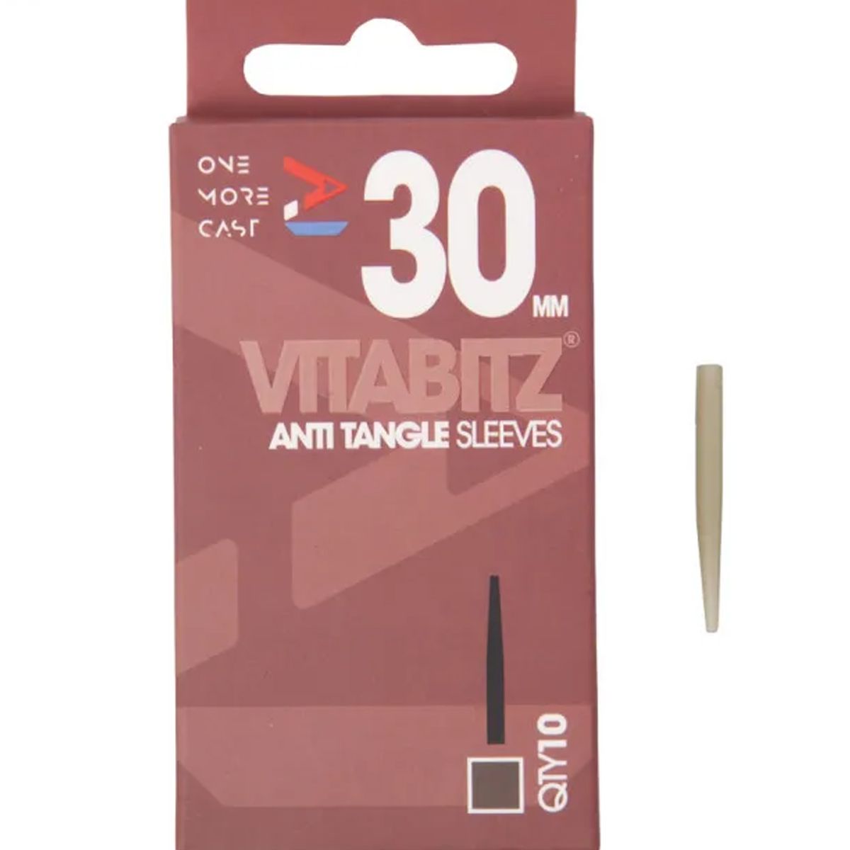 Los One More Cast Vitabitz Anti Tangle Sleeves Long 30mm indispensable para garantizar que tus aparejos trabajen siempre en condiciones óptimas.