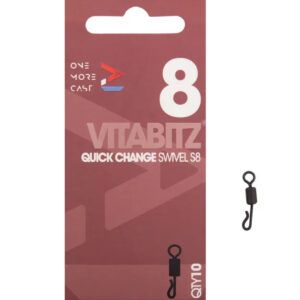 El One More Cast Vitabitz QC Swivel Size 8 diseñado para simplificar tus montajes sin renunciar a la fiabilidad. Con él, cada conexión gana en eficiencia.