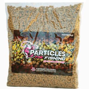 Particles for Fishing BabyCorn Pellets cebo natural, soluble y muy eficaz. Perfectos para atraer y mantener la actividad de los peces en tu zona de pesca