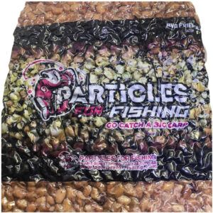 La Particles for Fishing Haba Cocida 5kg de las más valoradas por los pescadores de carpfishing que buscan resultados consistentes en escenarios naturales.