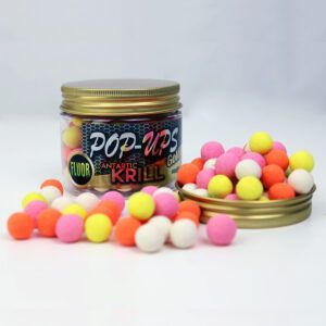 Los Pro Elite Baits Antarctic Krill Gold Fluor Pop Ups 14mm son el resultado de una formulación precisa y de alta calidad.