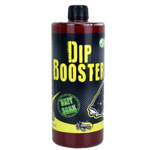 El Pro Elite Baits Dip Booster Krill & Crab, envasado por la marca española Poisson Fenag, destaca por su alta concentración de ingredientes.