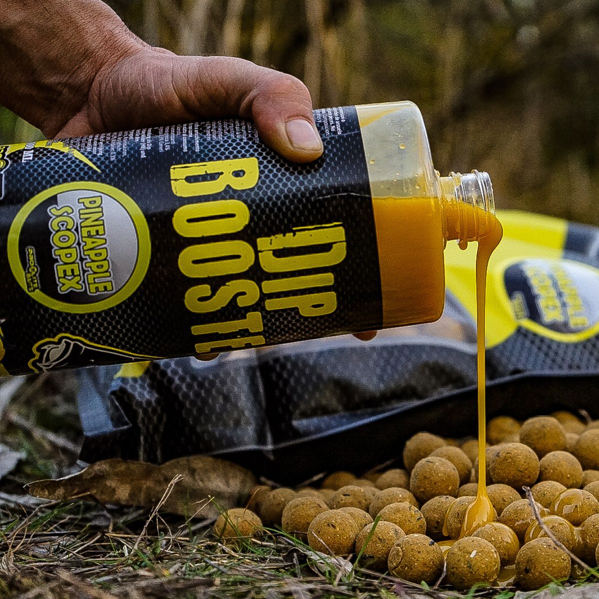 Pro Elite Baits Dip Booster Piña & Scopex 1ltr - Imagen 2