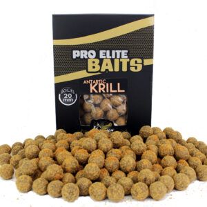 Los Pro Elite Baits Gold Boilies Antarctic Krill 20mm representan una de las fórmulas más efectivas y naturales para el carpfishing moderno.