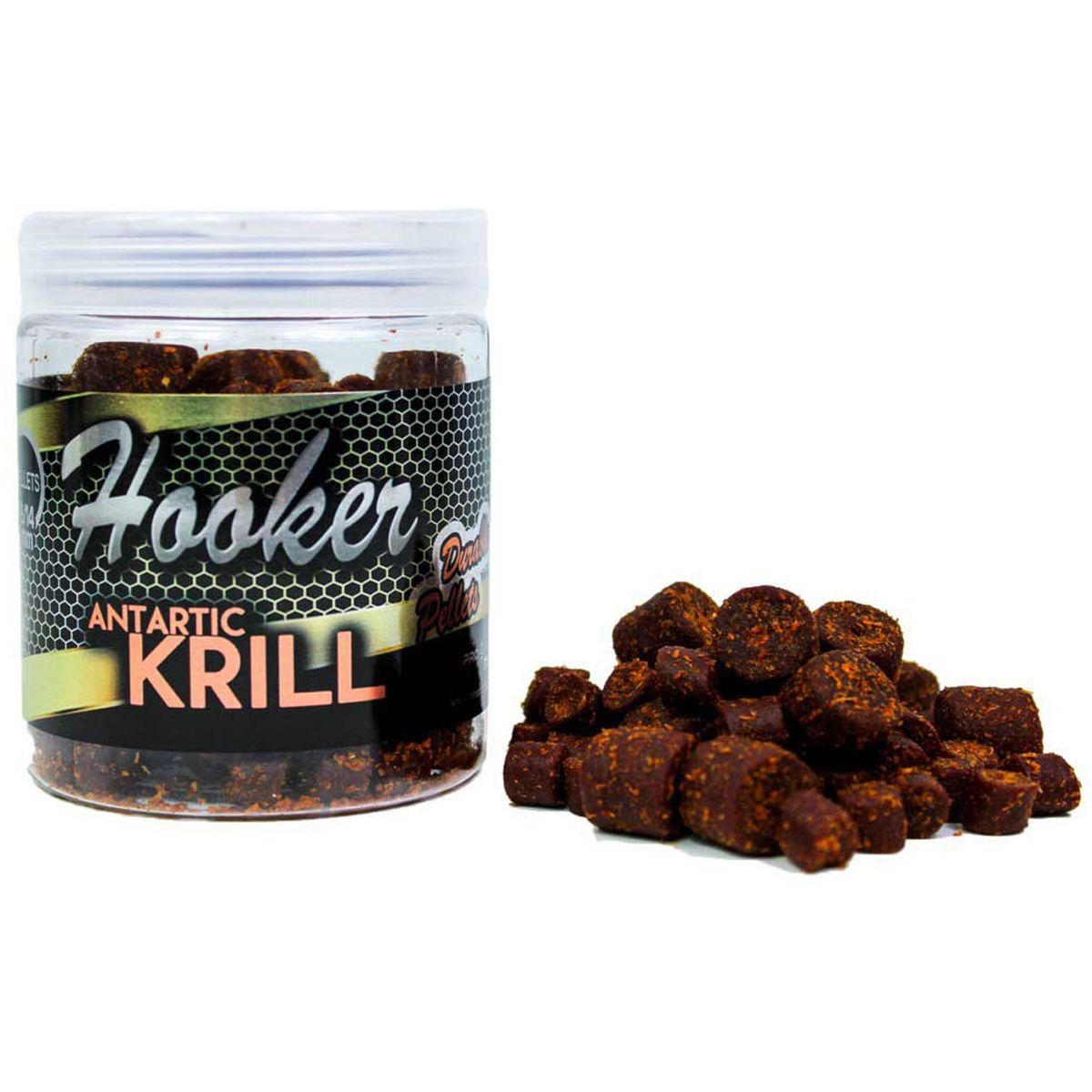 Pro Elite Baits Gold Hookers Baits Pellets Antartic Krill14-20mm 130gr - Imagen 2