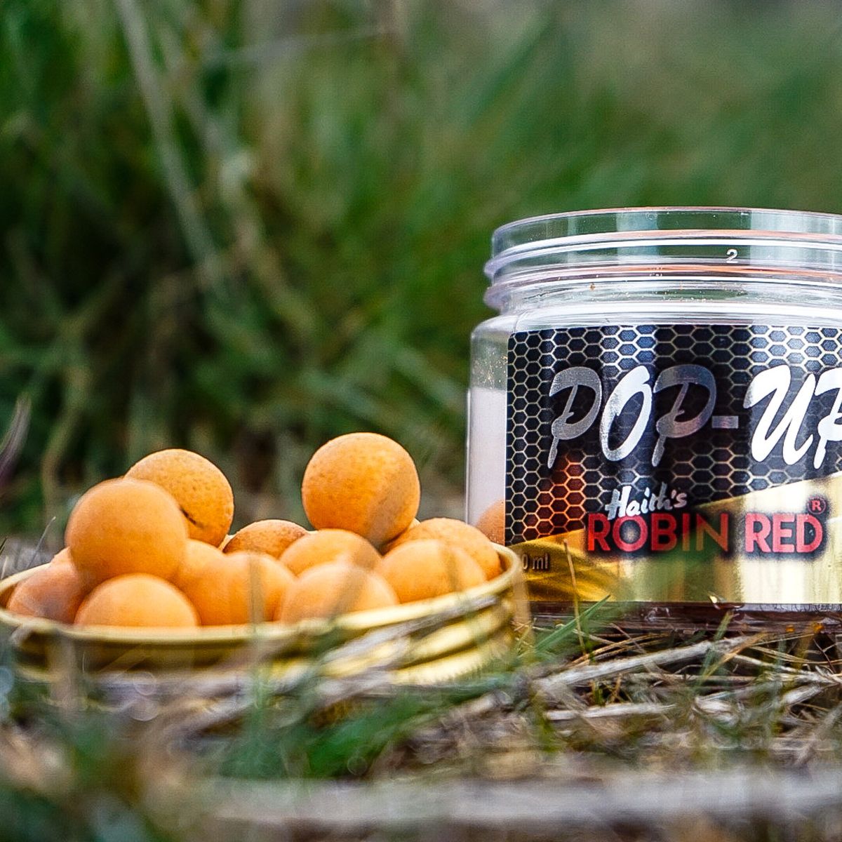 Pro Elite Baits Pop Ups Natural Robin Red 20mm 50ml - Imagen 3