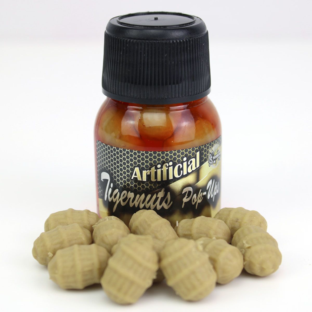 Las Pro Elite Baits Robin Red Gold Artificial Tigernuts Pop Up son chufas artificiales flotantes, diseñadas para resistir las condiciones más duras