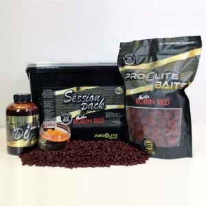 El Pro Elite Baits Robin Red Gold Session Pack el aliado para sesiones de pesca. Este completo pack reúne los productos más destacados de la gama Gold.