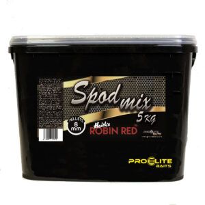 El Pro Elite Baits Robin Red Gold Spod Mix Pellets 8mm es un cebo de alto rendimiento diseñado especialmente para pesca con cohete.