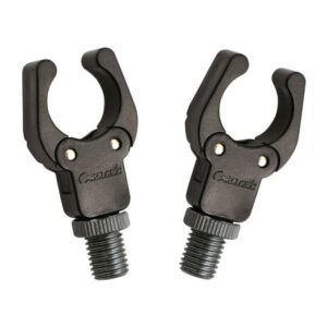 Prologic Soporte Trasero Caña su mecanismo de sujeción con muelle, que permite que las patas se ajusten con firmeza alrededor del talón de la caña.