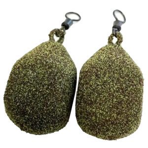 El RB Plomo Emerillon Cubo 70gr ha sido diseñado para ofrecer máxima estabilidad y precisión en fondos irregulares, tanto en ríos como en lagos.