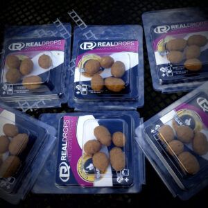 Real Drops Chufas Flotantes Blancas-5 Unidades