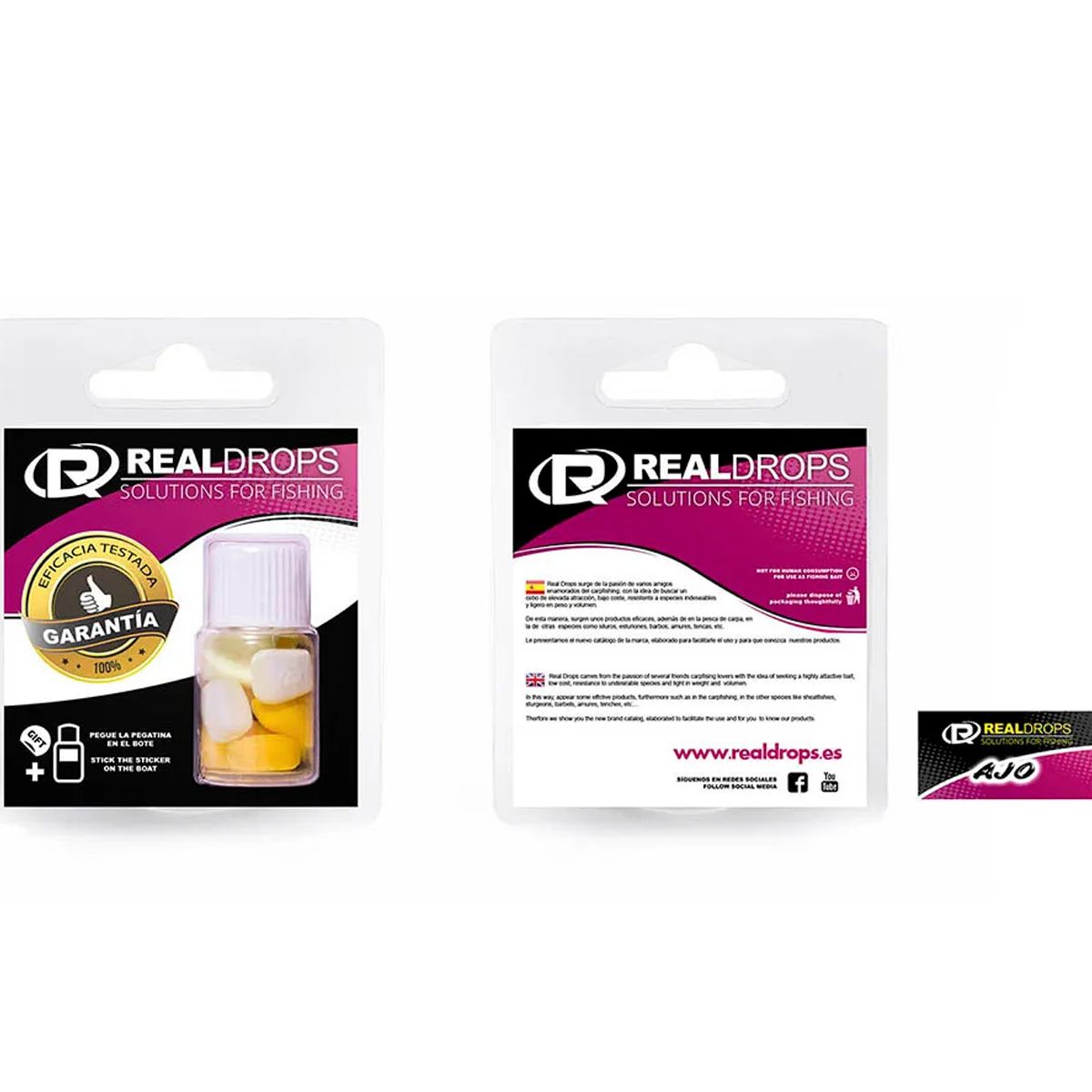 Real Drops Maiz Artificial Sabor Ajo-Garlic - Imagen 2