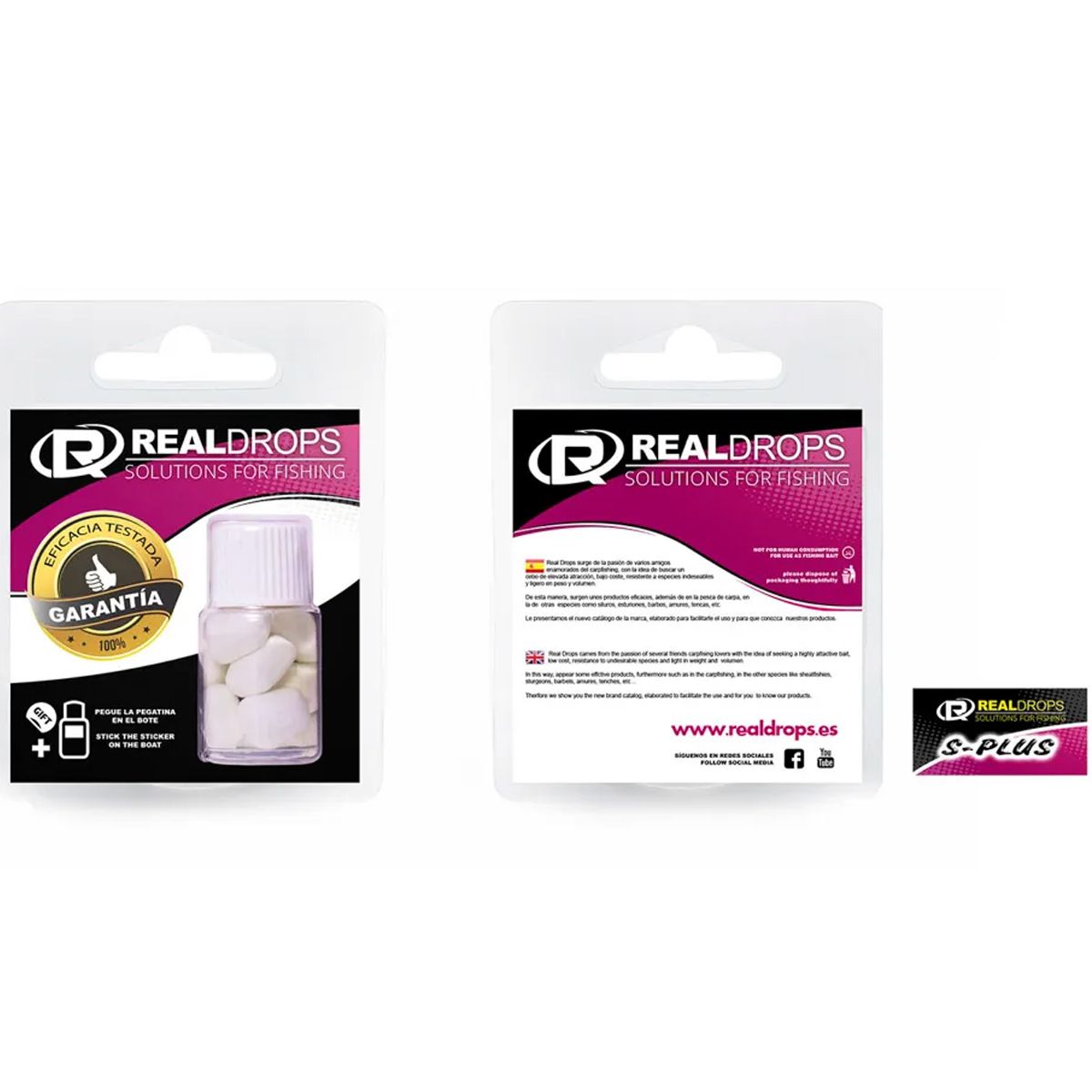 Real Drops Maiz Artificial Sabor S-Plus Milk - Imagen 2
