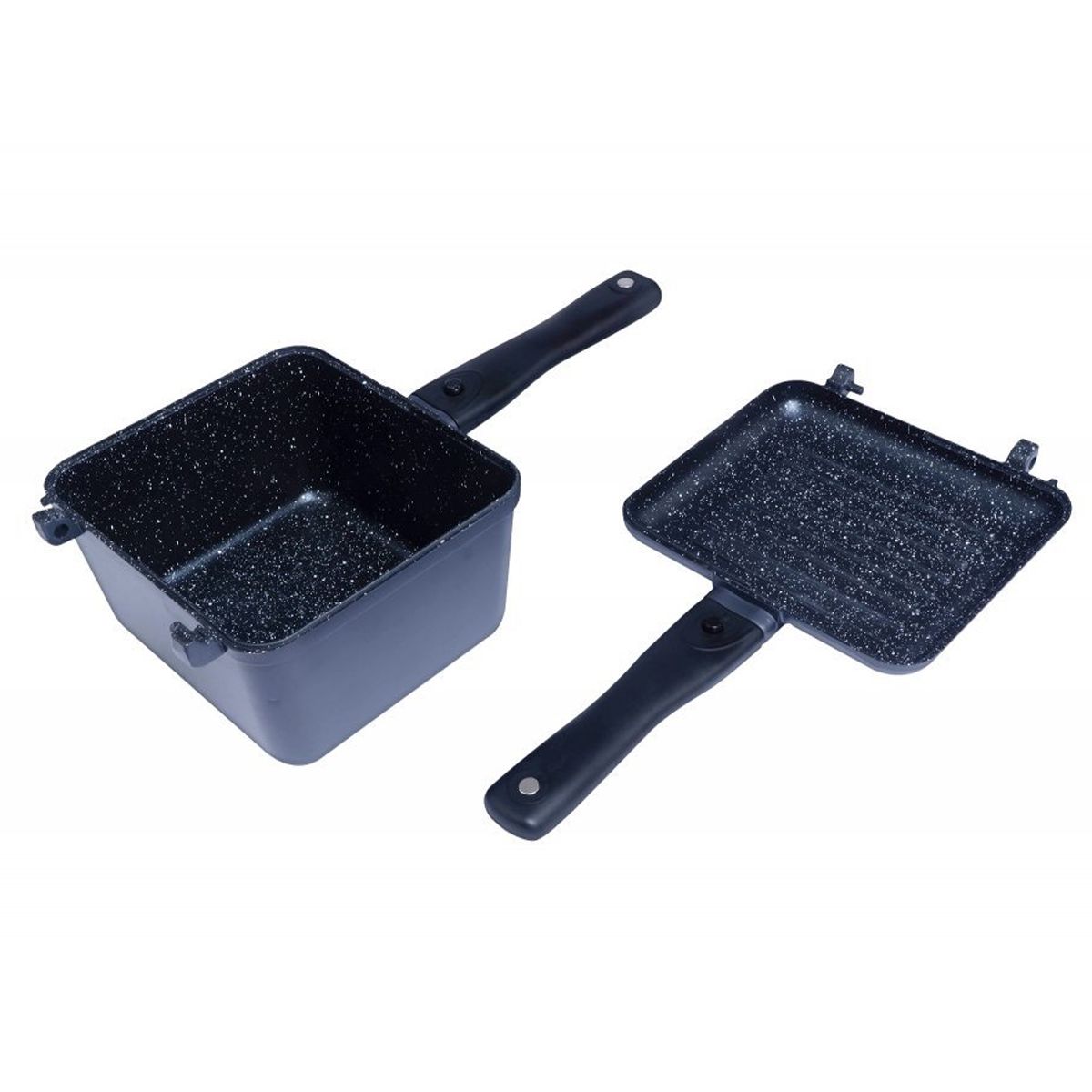 RidgeMonkey Connect Deep Pan & Griddle XL Granite Edition - Imagen 3