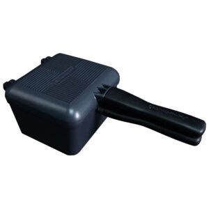 RidgeMonkey Juego De Sartén y Plancha Este juego incluye una sartén profunda y una plancha poco profunda, ambas fabricadas en aluminio fundido