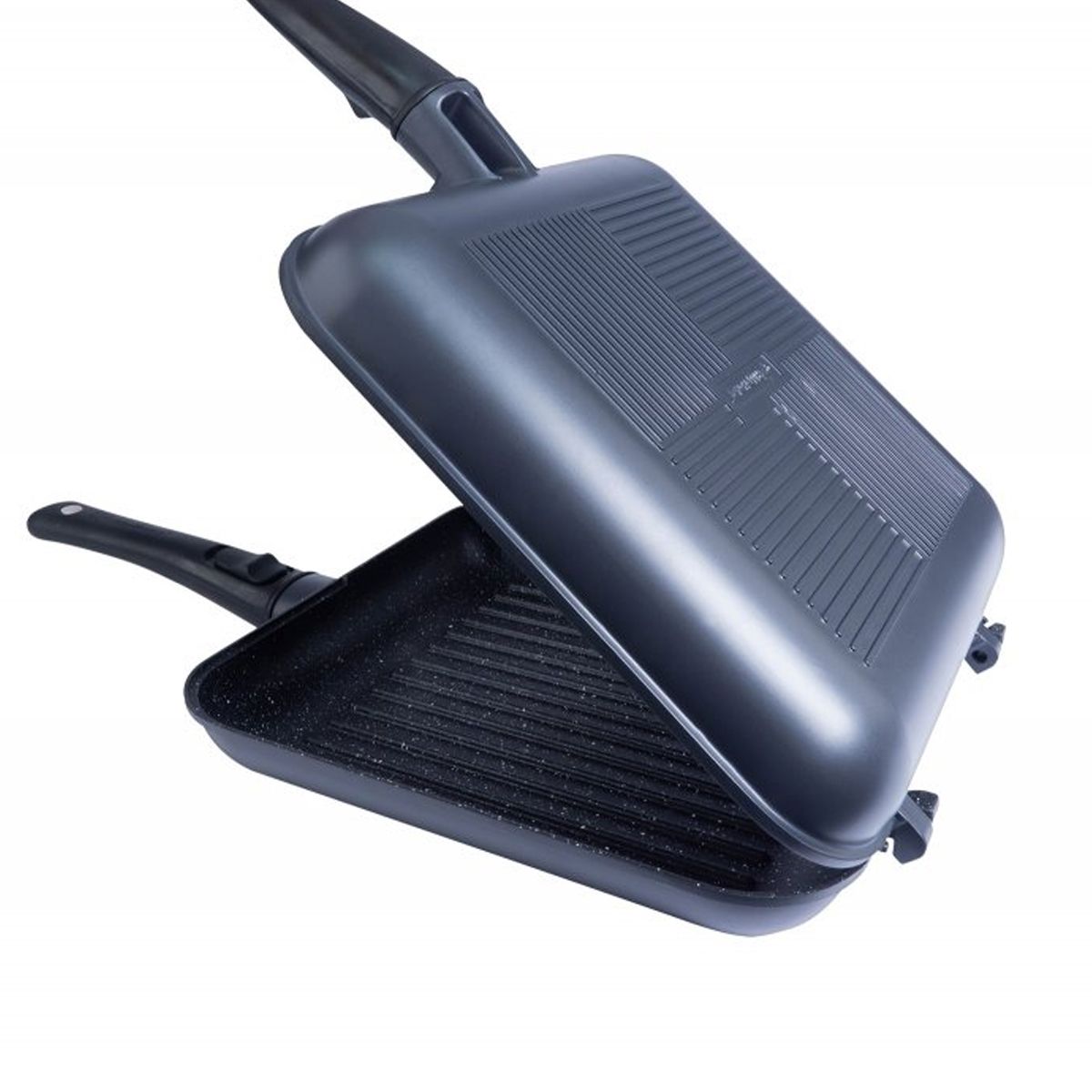 RidgeMonkey Connect Pan & Griddle XXL Granite Edition - Imagen 2
