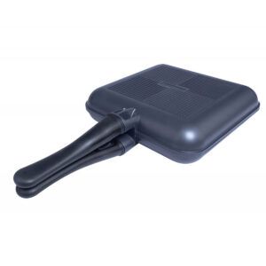 La RidgeMonkey Connect Pan & Griddle XXL Granite Edition es el utensilio de cocina definitivo para pescadores, campistas y amantes de la vida al aire libre.