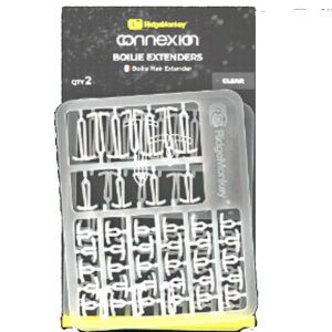 Los RidgeMonkey Connexion Boilie Extenders Clear son una solución práctica y rápida para ajustar la longitud del hair en segundos.