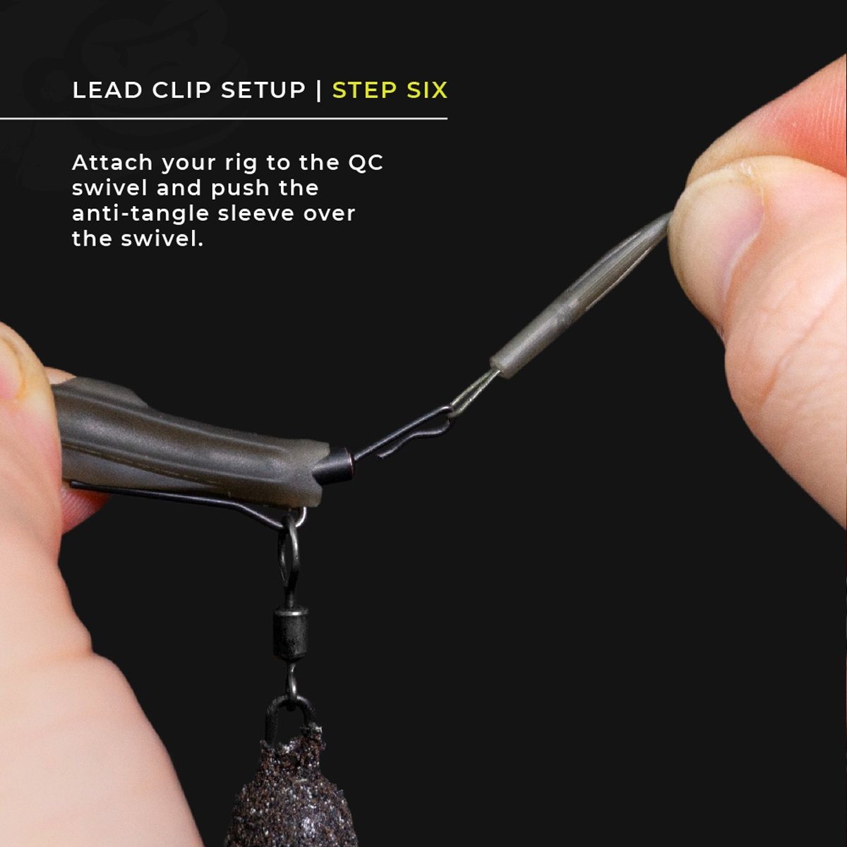 El RidgeMonkey Connexion Uni Lead Clip Camo Green permite al pescador decidir fácilmente si desea liberar o retener el plomo.