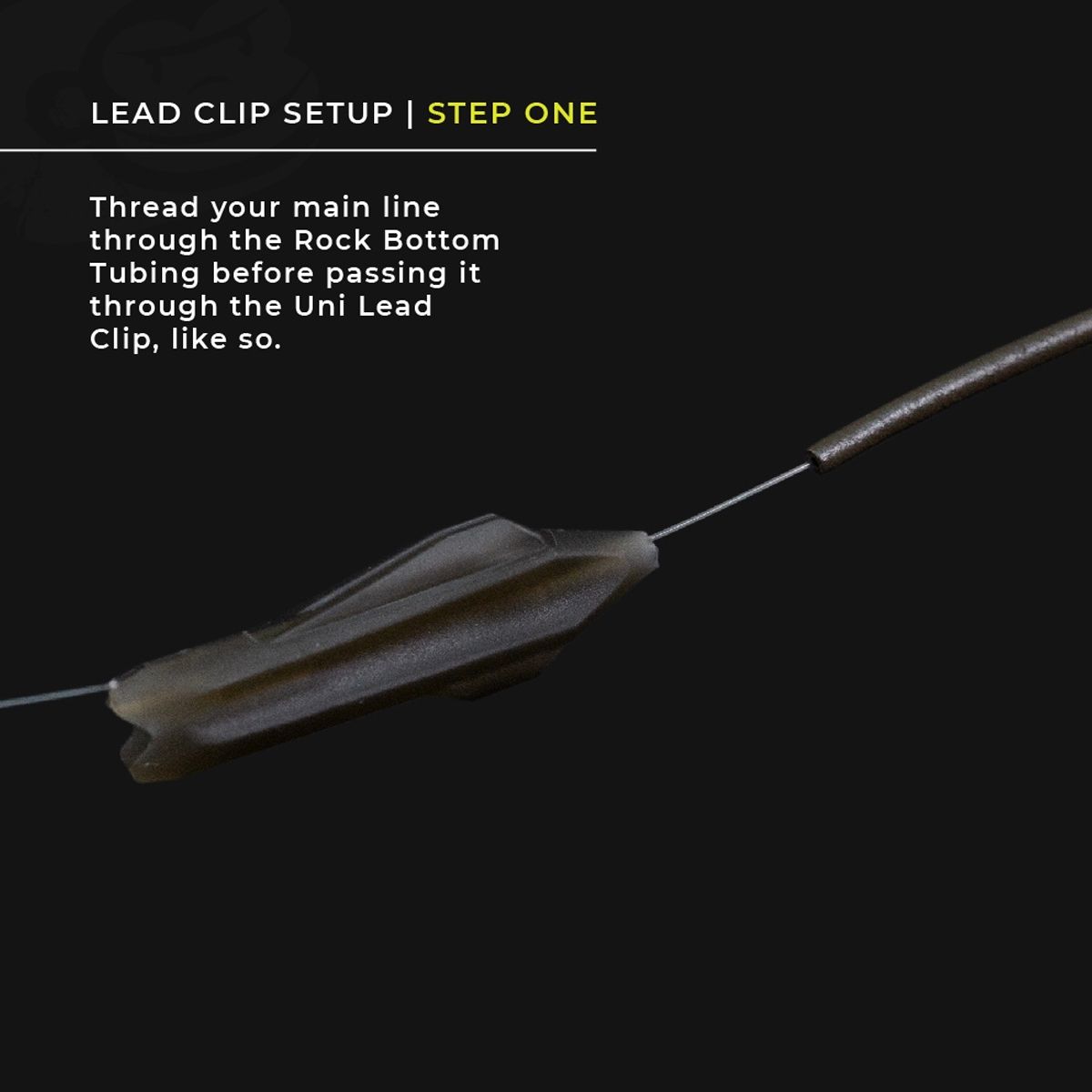 El RidgeMonkey Connexion Uni Lead Clip Camo Green permite al pescador decidir fácilmente si desea liberar o retener el plomo.