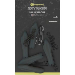El RidgeMonkey Connexion Uni Lead Clip Black permite al pescador decidir fácilmente si desea liberar o retener el plomo en su montaje.