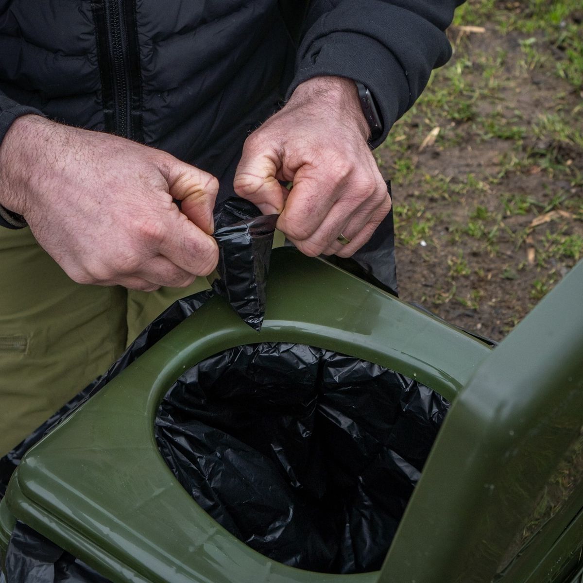 RidgeMonkey Asiento WC Cozee Toilet Seat ( Solo Parte Arriba) - Imagen 7