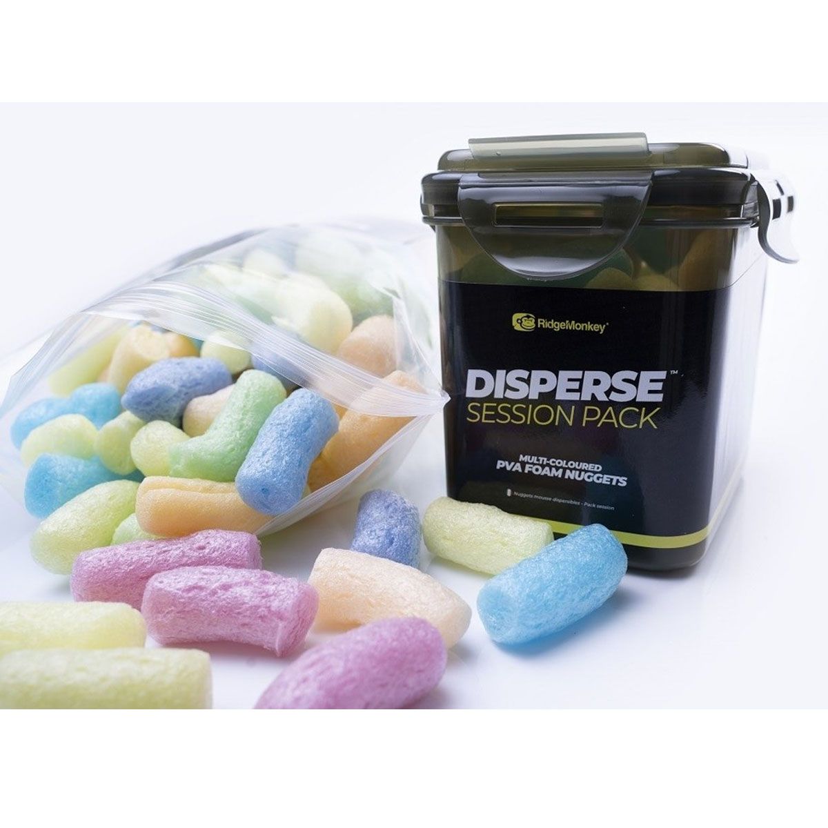 RidgeMonkey Disperse Foam Nuggets Session Pack - Imagen 3
